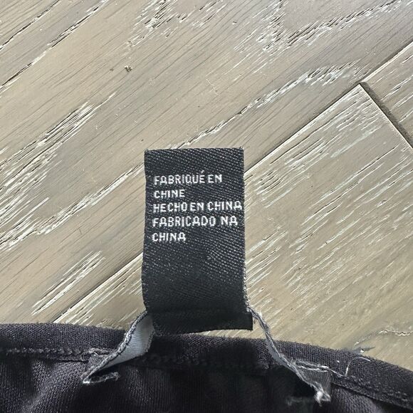 Forever 21 Black White Checkerboard Butterfly Floral Mini Slip Dress M - Picture 7 of 9